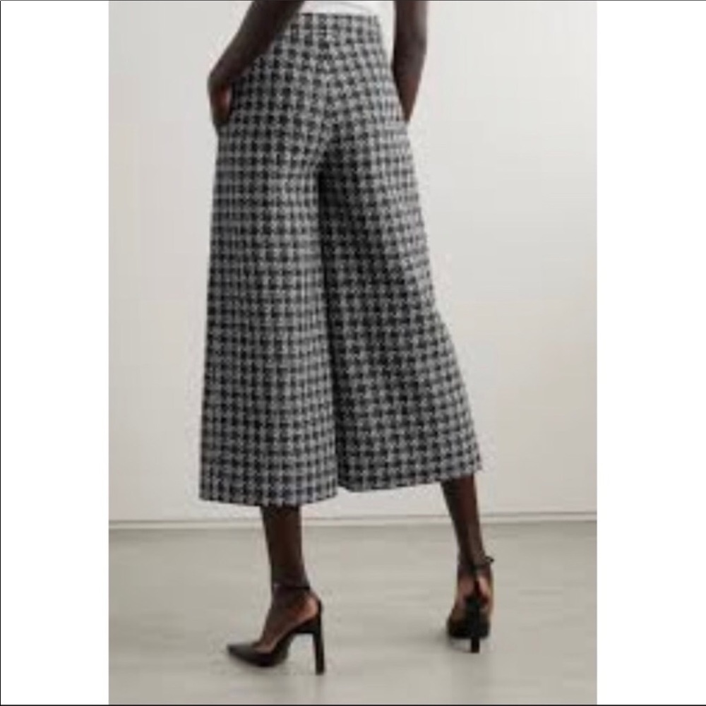 New NWT Zara wide leg high waisted culottes trousers pants small